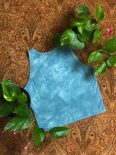 Load image into Gallery viewer, MD/LG Sky Blue Lightweight Hemp Crop Top