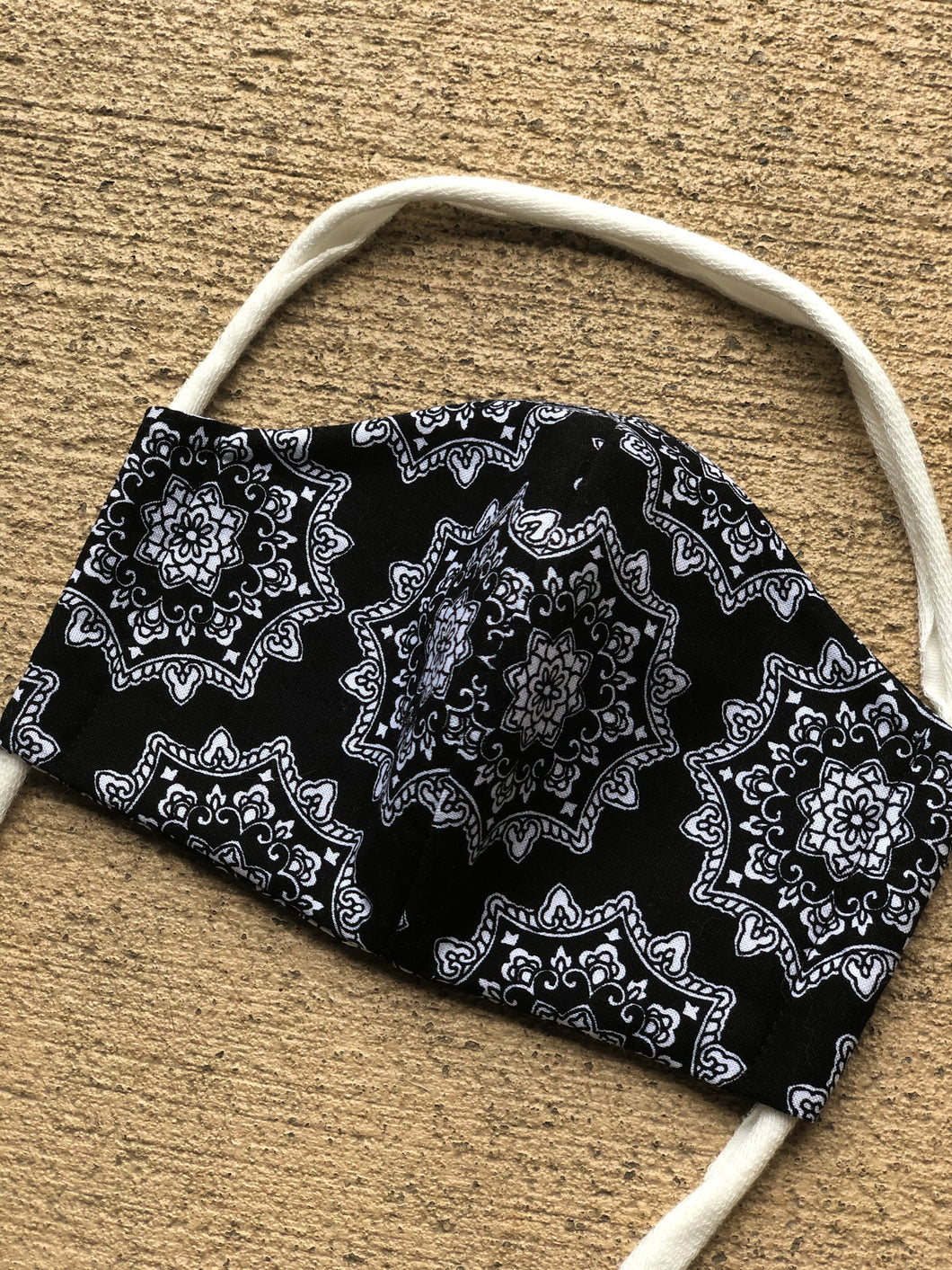 SM Black Mandala Mask