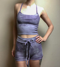 Load image into Gallery viewer, MTO Crop top and shorts hemp set
