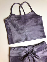 Load image into Gallery viewer, MTO Crop top and shorts hemp set
